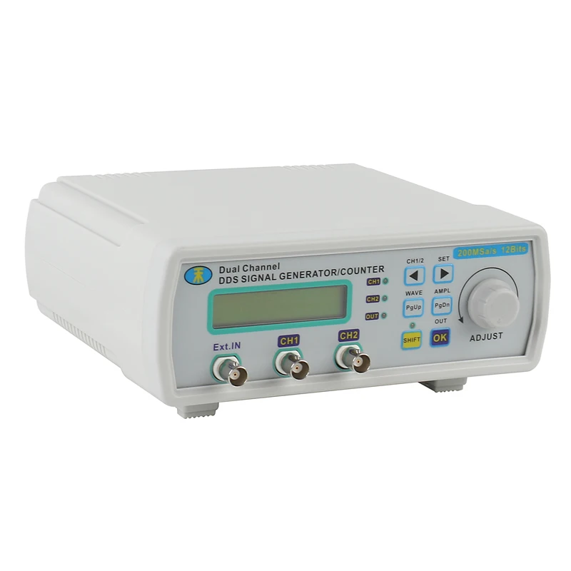 MHS-5200A Высокоточный цифровой двухканальный генератор сигналов DDS произвольный