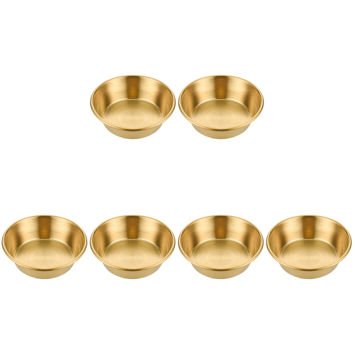 

Sauce Dish Dipping Bowl Bowlscondiment Vinegar Cups Pinch Prep Wasabi Dishes Metal Mini Cup Serving Plate Plates Dessert Snack