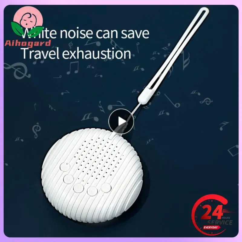 

Baby White Noise Machine USB Rechargeable Timed Shutdown Sleep Soother Relaxation Sleeping For Baby Adult Office Travel