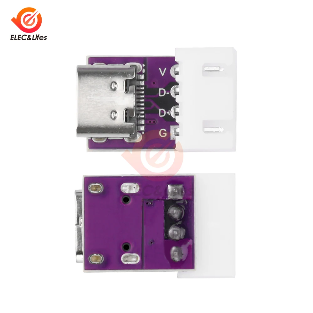 10 шт. Usb3.1 16p до 2 54 сильноточная плата преобразования мощности вставлена с обеих