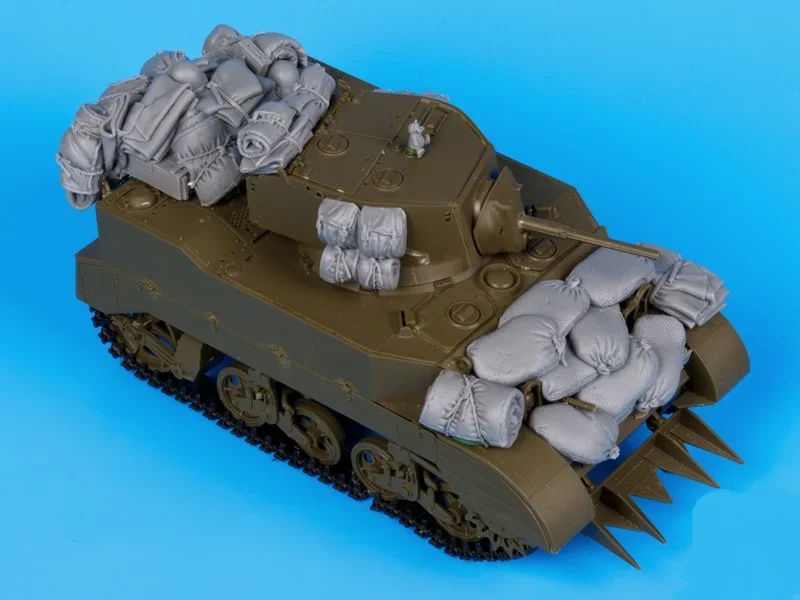 Соотношение 1:35 литье под давлением из смолы M5A1 модификация деталей колесницы