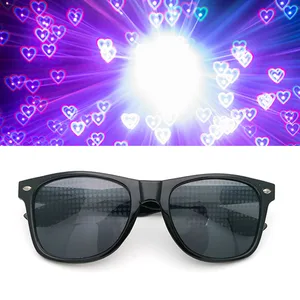 2022 New 3D Prism Raves Sunglasses For Fireworks Display Laser Shows Rainbow Grating Eyewear