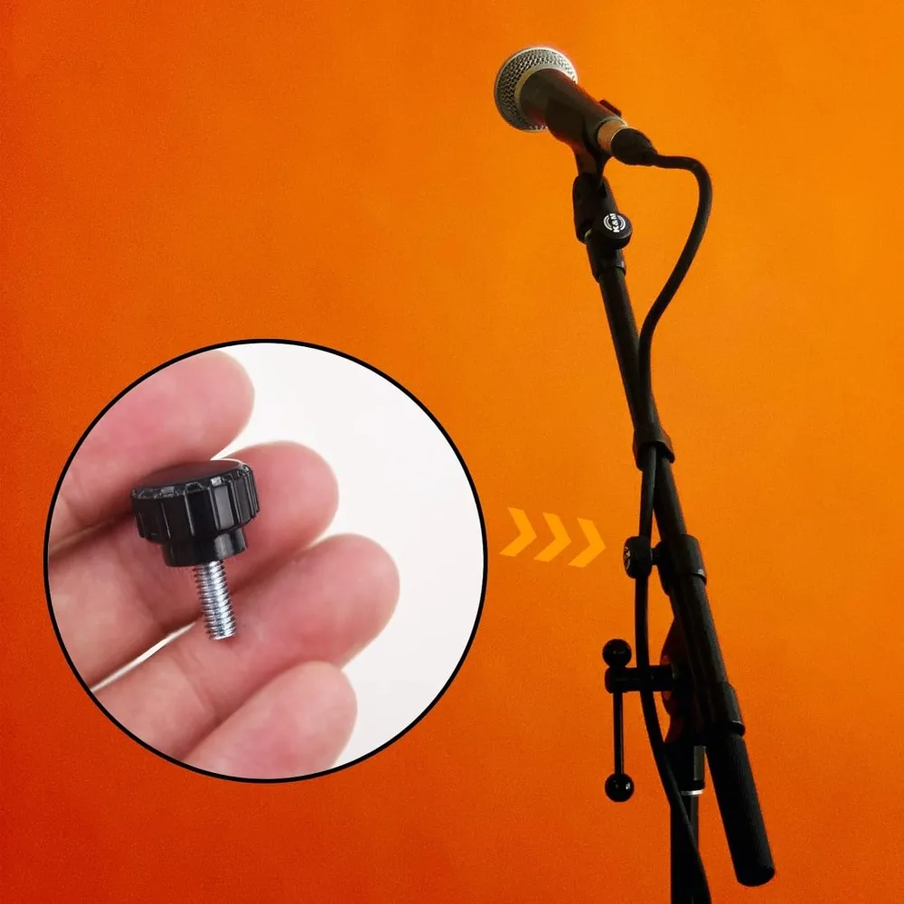 12 шт. M4 X 10 мм винтовой накатанный винт зажимные ручки из углеродистой стали винты