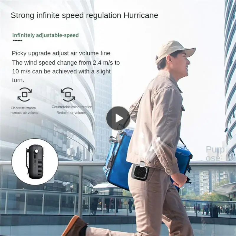 

Длительный срок службы, вентилятор для талии, внешний вентилятор, роскошный дизайн, низкий уровень шума, небольшой мини-вентилятор, мобильн...