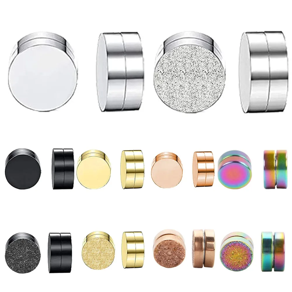 

2 шт., мужские серьги-гвоздики в стиле панк