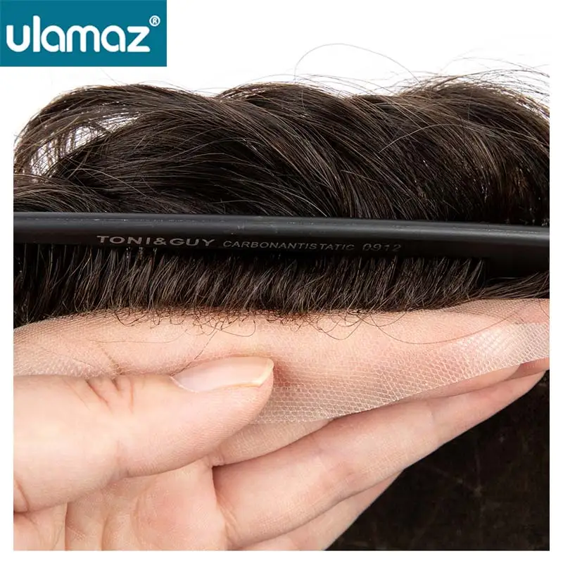 Рисунок 3 - Деликатный кружевной и кожаный парик для мужчин