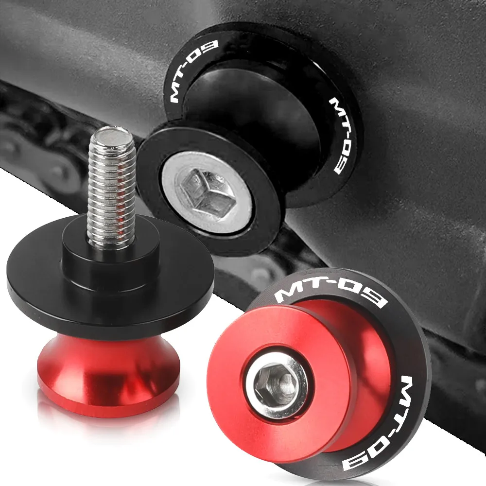 

For Yamaha XSR 900 MT-09 FZ-09 FJ09 Tracer 900 GT ABS 2015 2016 2017 2018 2019 2020 2021 M6 Stands Screws Swingarm Spools Slider