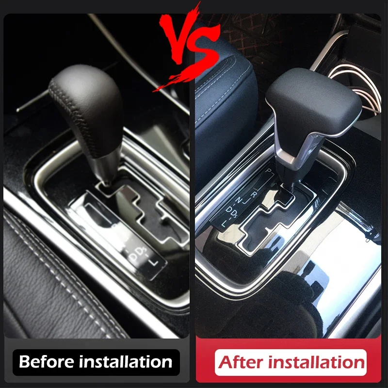 

Ручка переключения передач для Mitsubishi OUTLANDER ASX EX l200 2022, автомобильная автоматическая кожаная ручка, рычаг переключения передач, ручки коробки передач, стержень