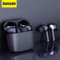 juessen j8 new wireless earphone bluetooth 5 2 with 4 mics enc true headphone active noise cancellation gaming sport earbuds