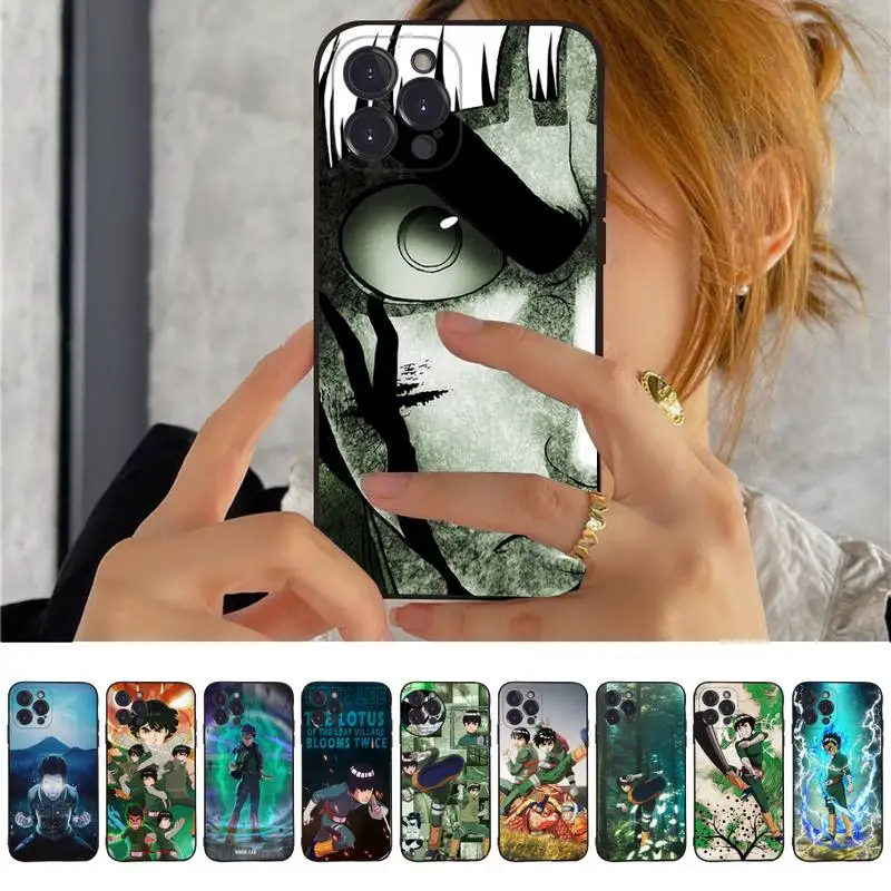 

BANDAI Rock Lee Anime Phone Case for iPhone 11 12 13 mini pro XS MAX 8 7 6 6S Plus X 5S SE 2020 XR cover