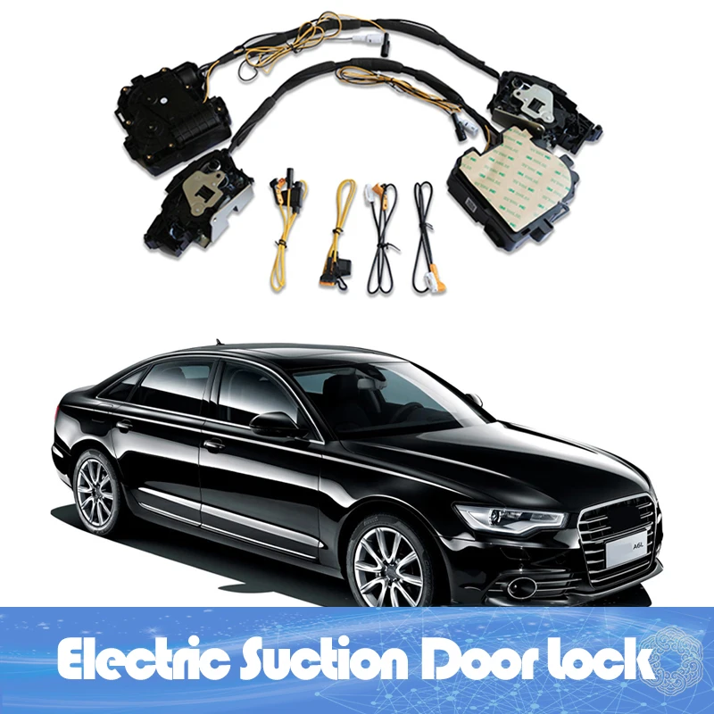 

Smart Auto Electric Suction Door Lock for Audi A6L 2011-2023 Automatic Soft Close Door Super Silence Car Vehicle Door