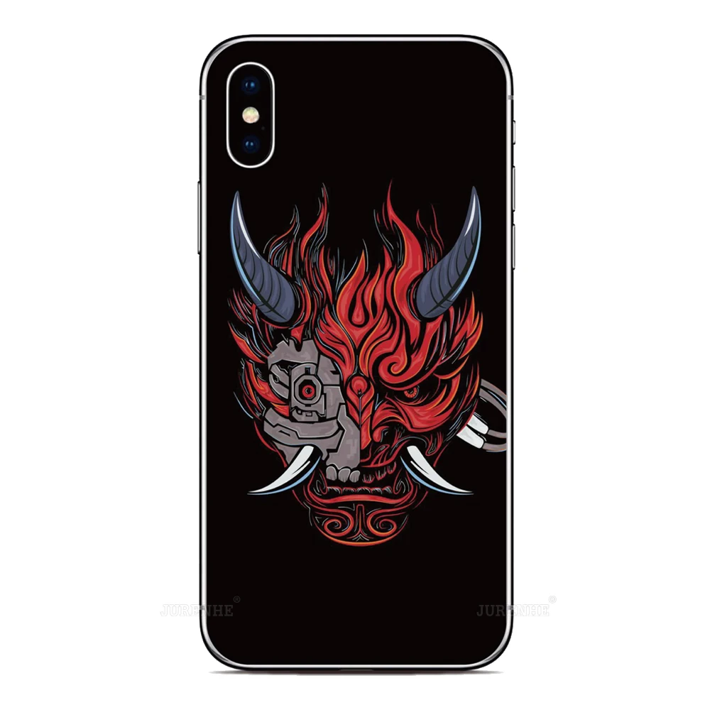 Samurai Oni защитная маска для Oukitel WP50 WP52 C53 C51 C50 C38 C36 C35 C33 C32 C31 C23 C25 C22 C21 C19 C18 K9 Pro задняя