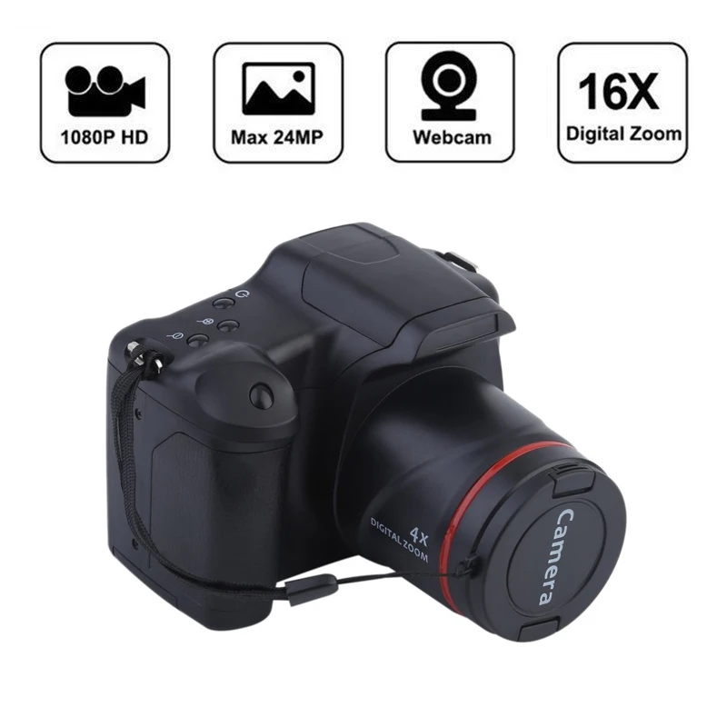 Digital Kamera SLR 1080P HD 16X Digital Zoom 1,2 m Unendlichkeit Fokus Auswahl Kameras Mit 2,4 Zoll TFT LCD bildschirm Fotografie Camcorder
