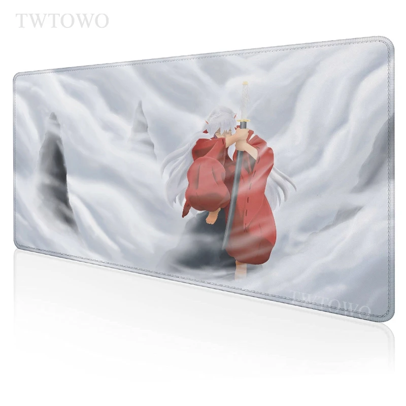 

Коврик для мыши Anime Inuyasha, домашний новый коврик для мыши HD, коврик для клавиатуры, Настольный коврик, коврик для ноутбука, нескользящий игров...