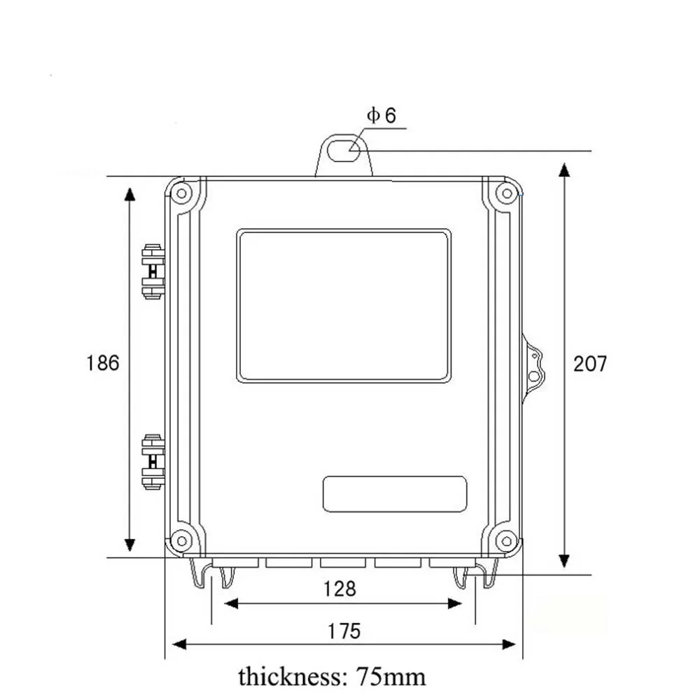 Ультразвуковой расходомер трубного типа внешний зажим ультразвуковой датчик