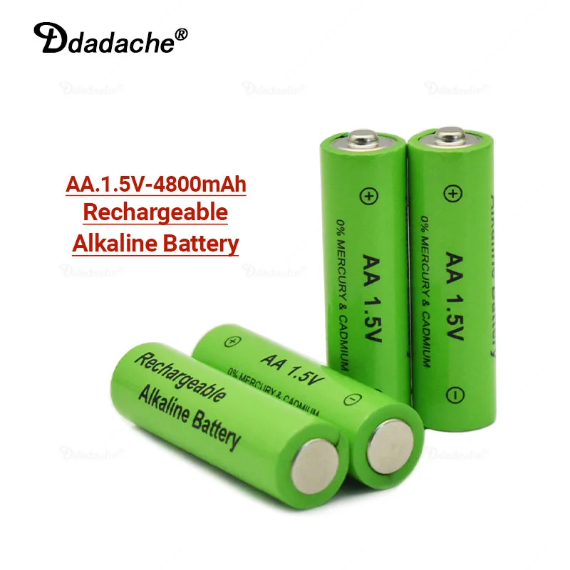 

100% brand new 1.5V AA battery 4800mAh Rechargeable battery NI-MH 1.5 V AA battery for Clocks mice computers toys so on