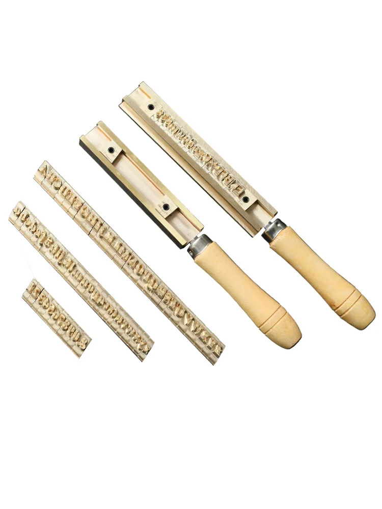 Т-образная английская цифровая передвижная комбинация частиц медная форма для