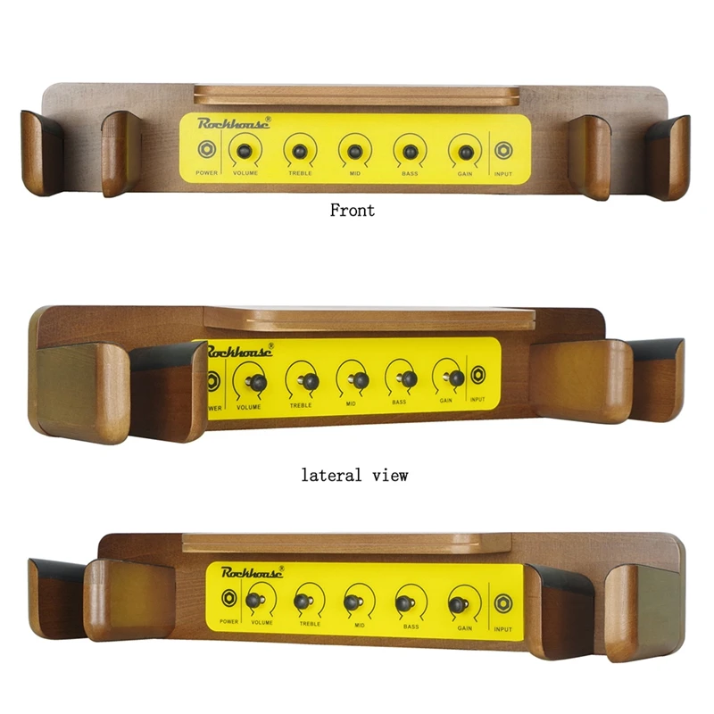 Настенная деревянная вешалка для гитары Rockhouse подвесной кронштейн полка