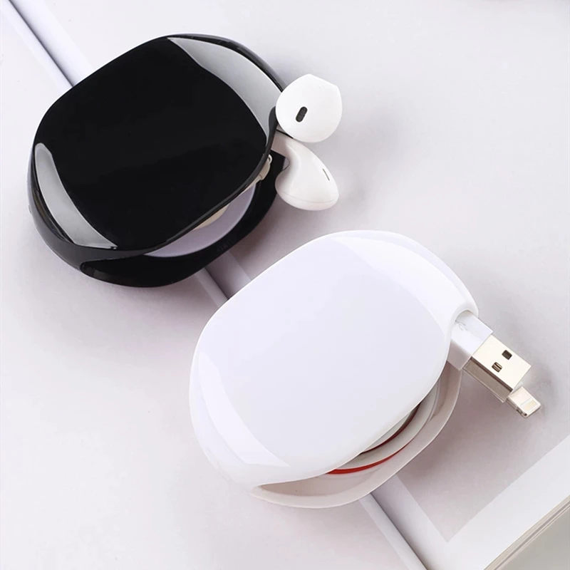 

Автомобильный органайзер для кабеля, провода, наушников, гарнитуры, USB зарядка, защита кабеля, намотка, портативный мини смарт-управление ка...