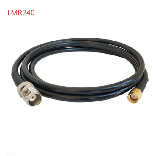 

Новинка, кабель LMR240, разъем TNC, штекер SMA, адаптер, LMR-240 50-4, коаксиальный Соединительный кабель Pigtail RF 50 Ом