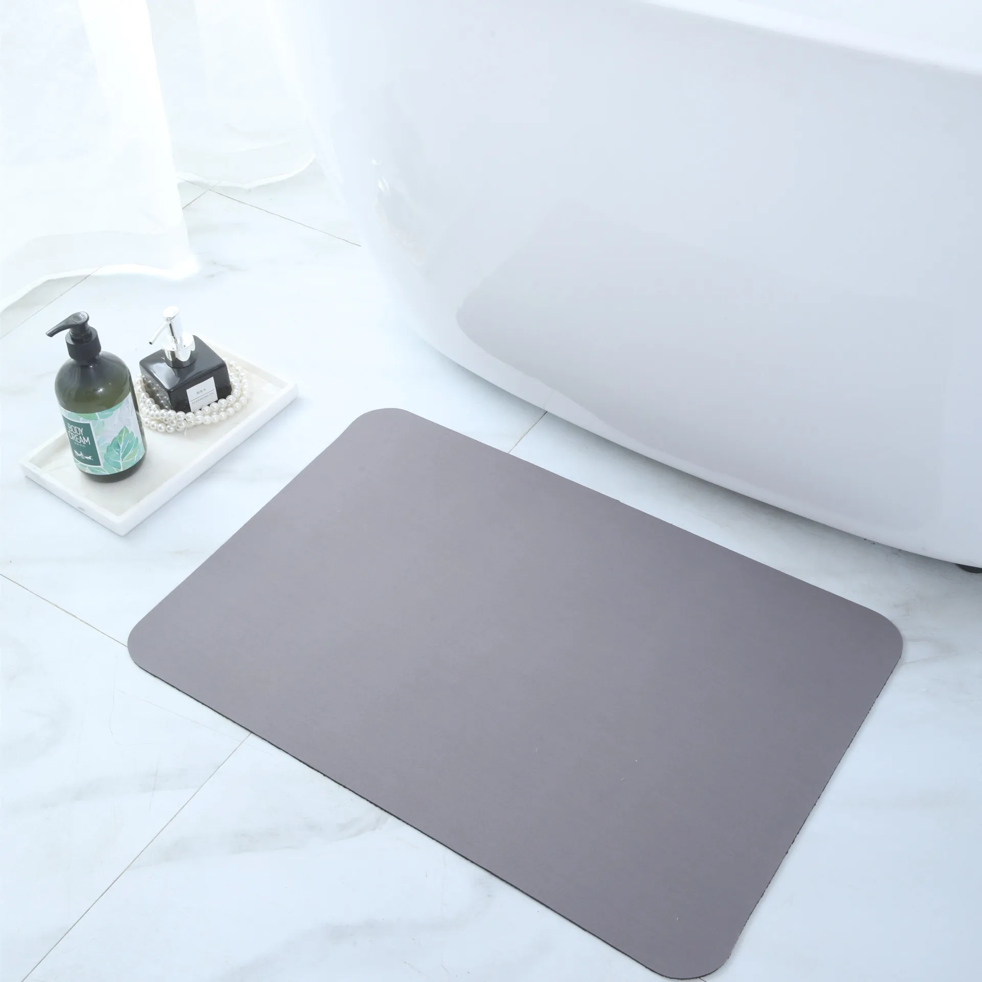 Домашний коврик коралловый флисовый ковер водопоглощающий Нескользящий