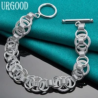 925 sterling silver snake chain screw chain bracelet for women men party engagement wedding fashion jewelry
