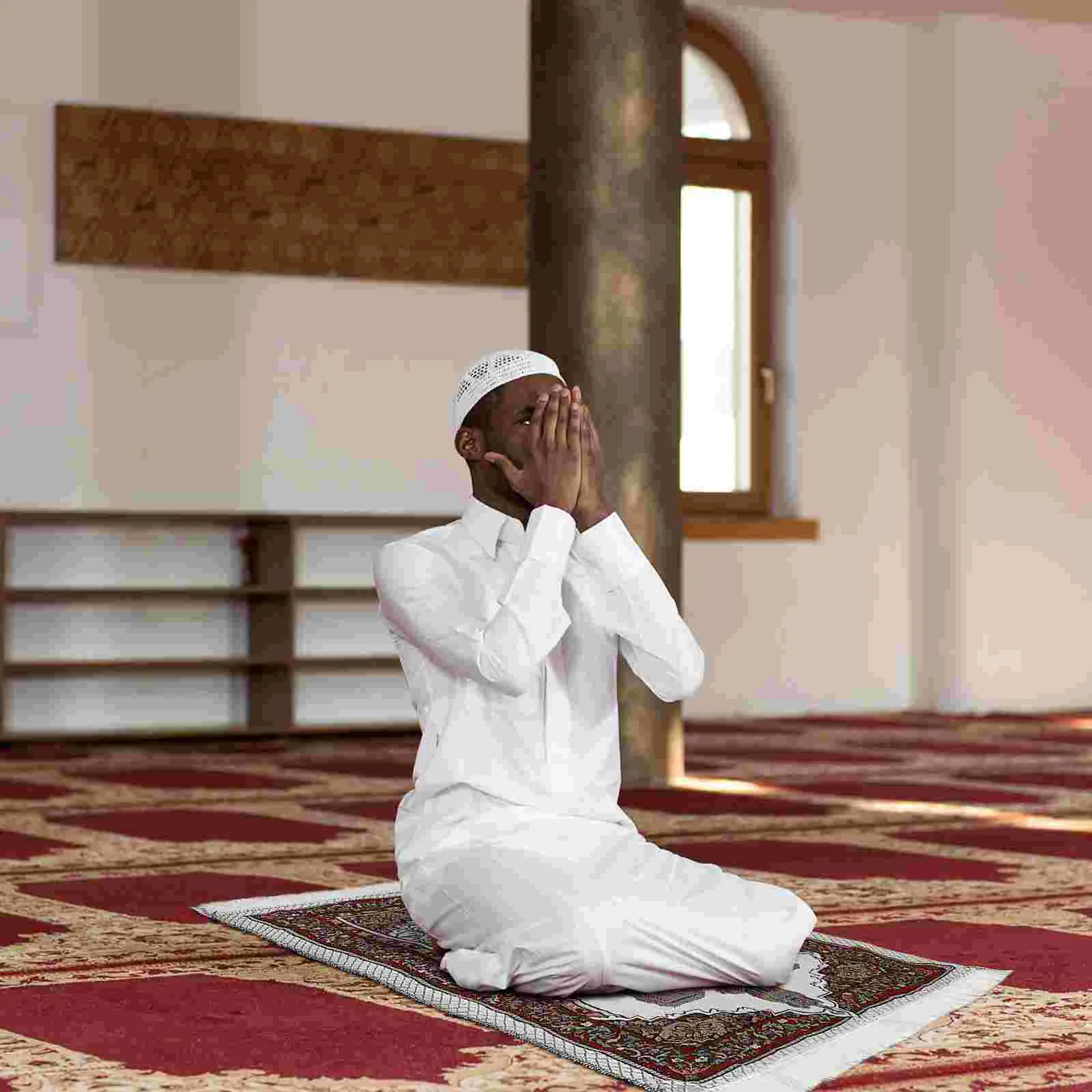 

Prayer Mat Muslim Area Rugs Muslim Prayer Portable Dropshipping Carpet Mat