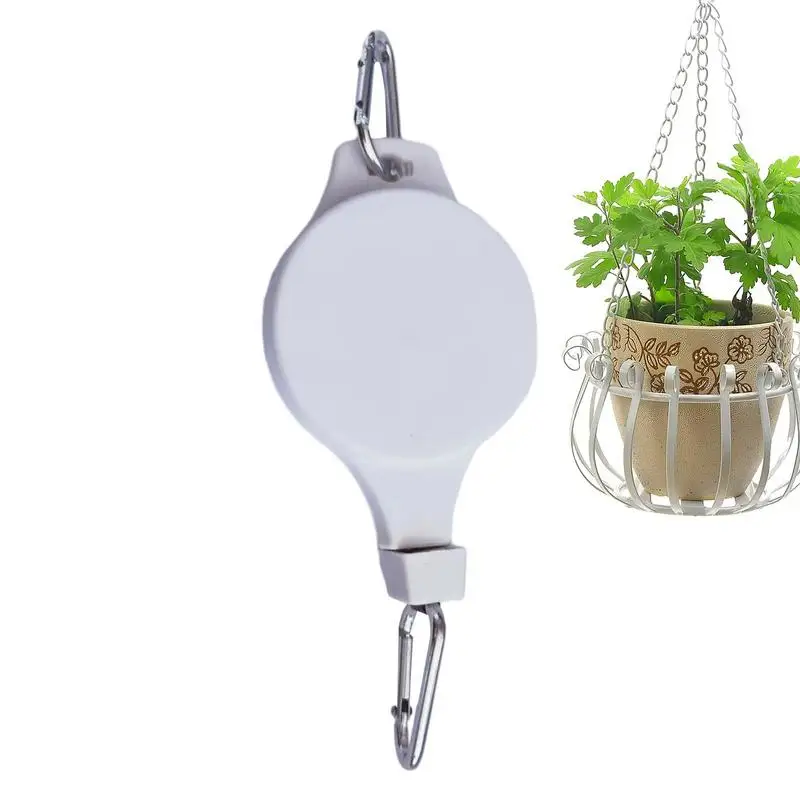 

Retractable Plant Hanger 2023 Upgrade Flower Hangers For Outside Retractable Plant Hook For Pots Cages Baskets Birds Feeder