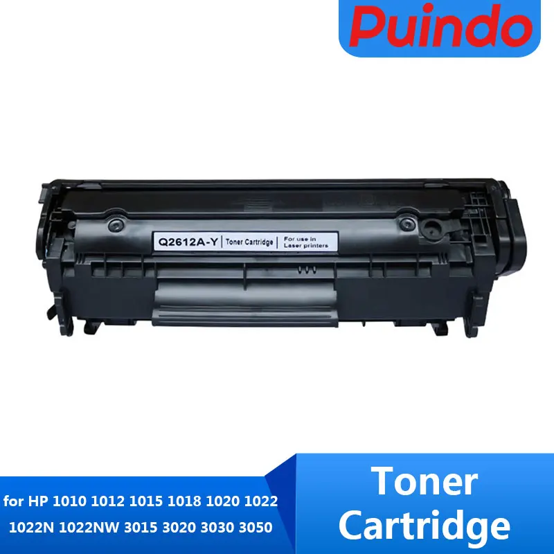 

Q2612A Toner Cartridge for HP Laser Jet 1010 1012 1015 1018 1020 1022 1022N 1022NW 3015 3020 3030 3050 3052 3055 M1005 M1005MFP