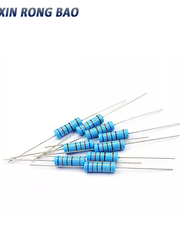 Металлический пленочный резистор 3 Вт 1% 10 шт. 0.1R 0.12R 0.15R 0.18R 0.24R 0.27R 0.3R 0.33R 0.36R 0.39R 0.43R