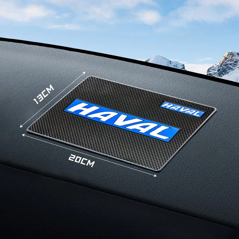 

Клейкий противоскользящий коврик для приборной панели автомобиля для Haval Jolion H9 H6 F7 H2 F7X H3 H1 H2S H5 H7 M6 H4 H8 F5 H6 Автоматический нескользящий липкий гелевый коврик