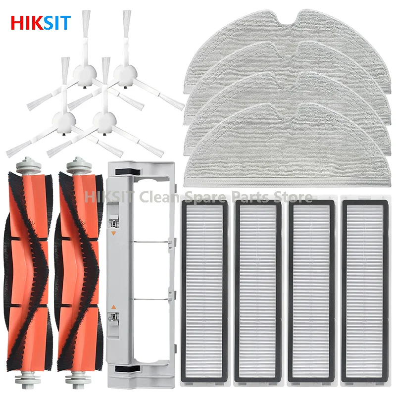 

Main / Side Brush Mop Cloth Hepa Filter Parts For XiaoMi Dreame Bot L10 Pro & D9 Trouver Robot LDS Vacuum-Mop Finder Accessories