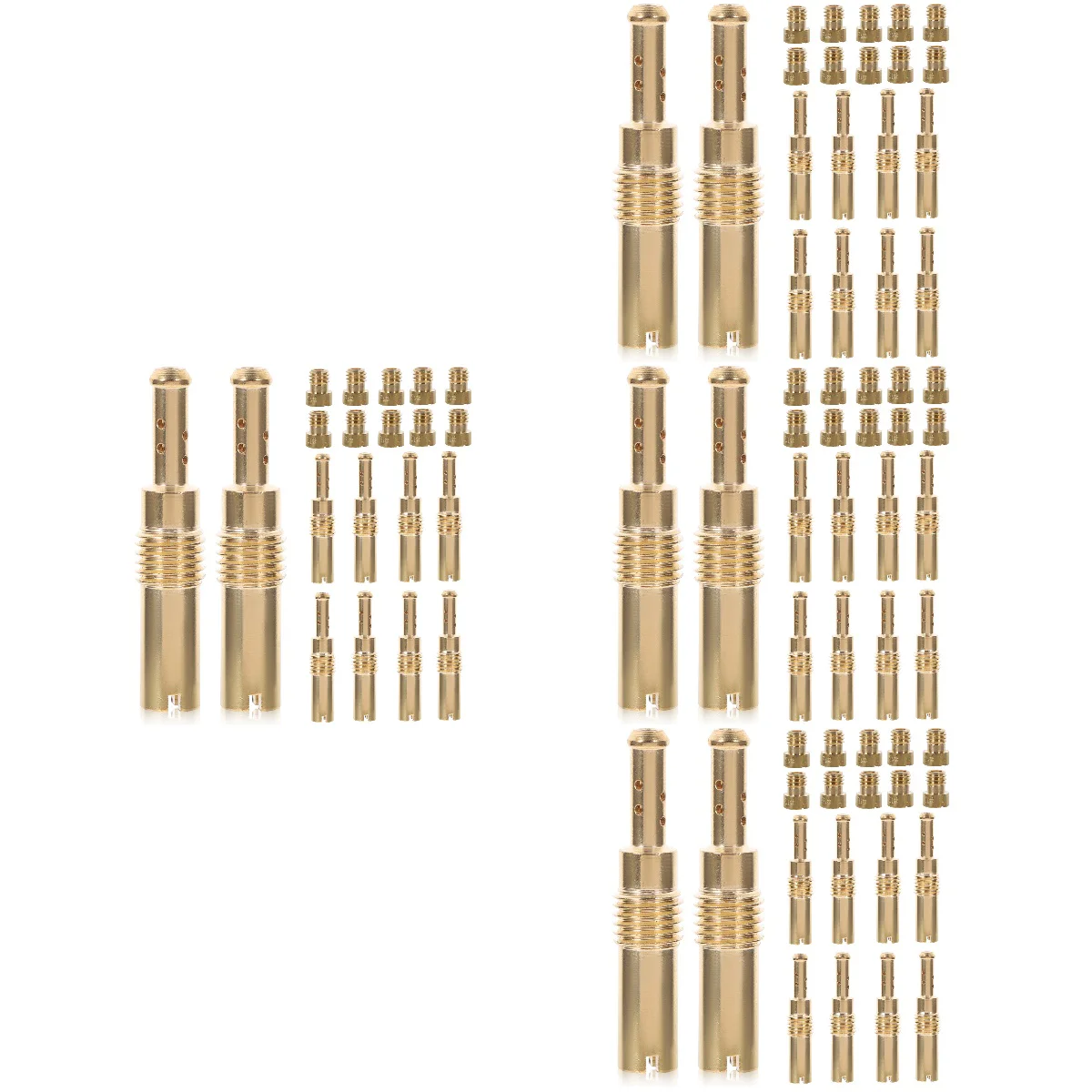 

4 набора карбюратора Slow Pilot Jet и основной Jet для замены мотоцикла Jet