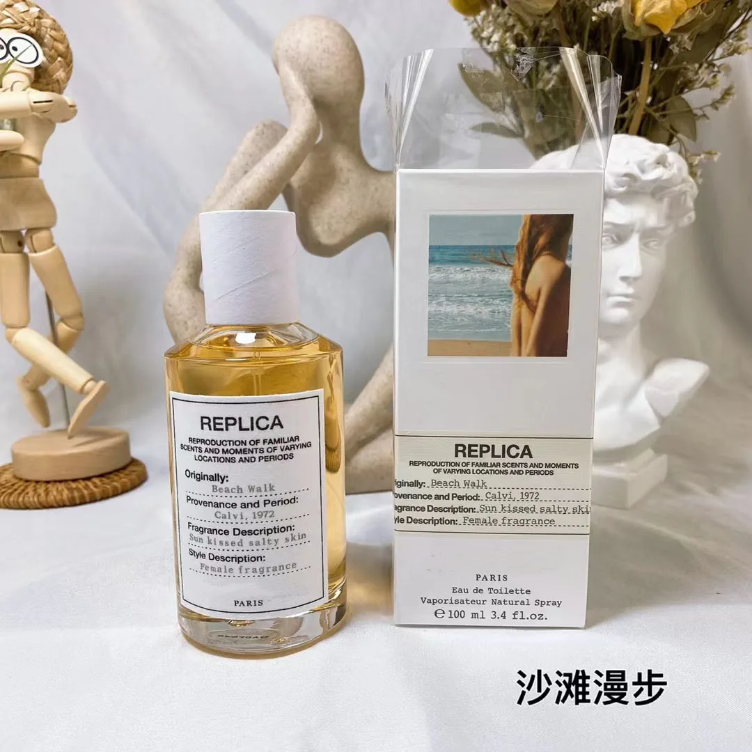 

High quality brand women perfume beach walk floral long lasting natural taste with atomizer for men fragrances