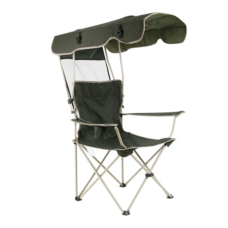 

Outdoor Camping Leisure Folding Chair Beach Awning Fishing Chair Sketching Automatic Deck Chair Cross Border Fishing Chair