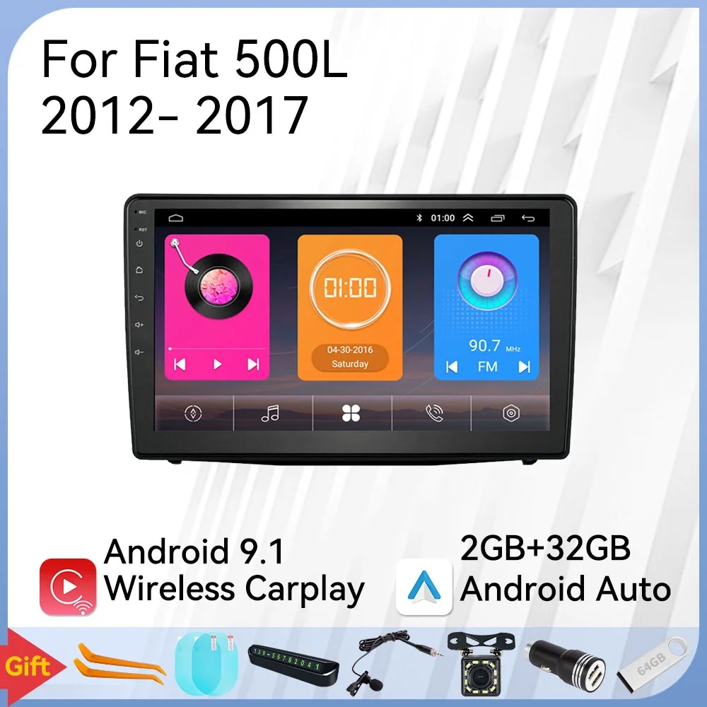

2 Din Android Car Radio Stereo for Fiat 500L 2012-2017 Car Gps Navigation Multimedia Player Head Unit Autoradio Audio Auto WIFI