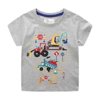 jumping meters new arrival boys t shirts for summer cotton baby clothes hot selling toddler kids tees tops