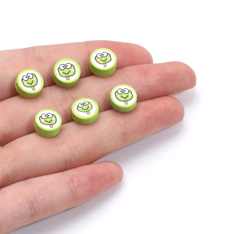 20/50 шт. бусины из полимерной глины