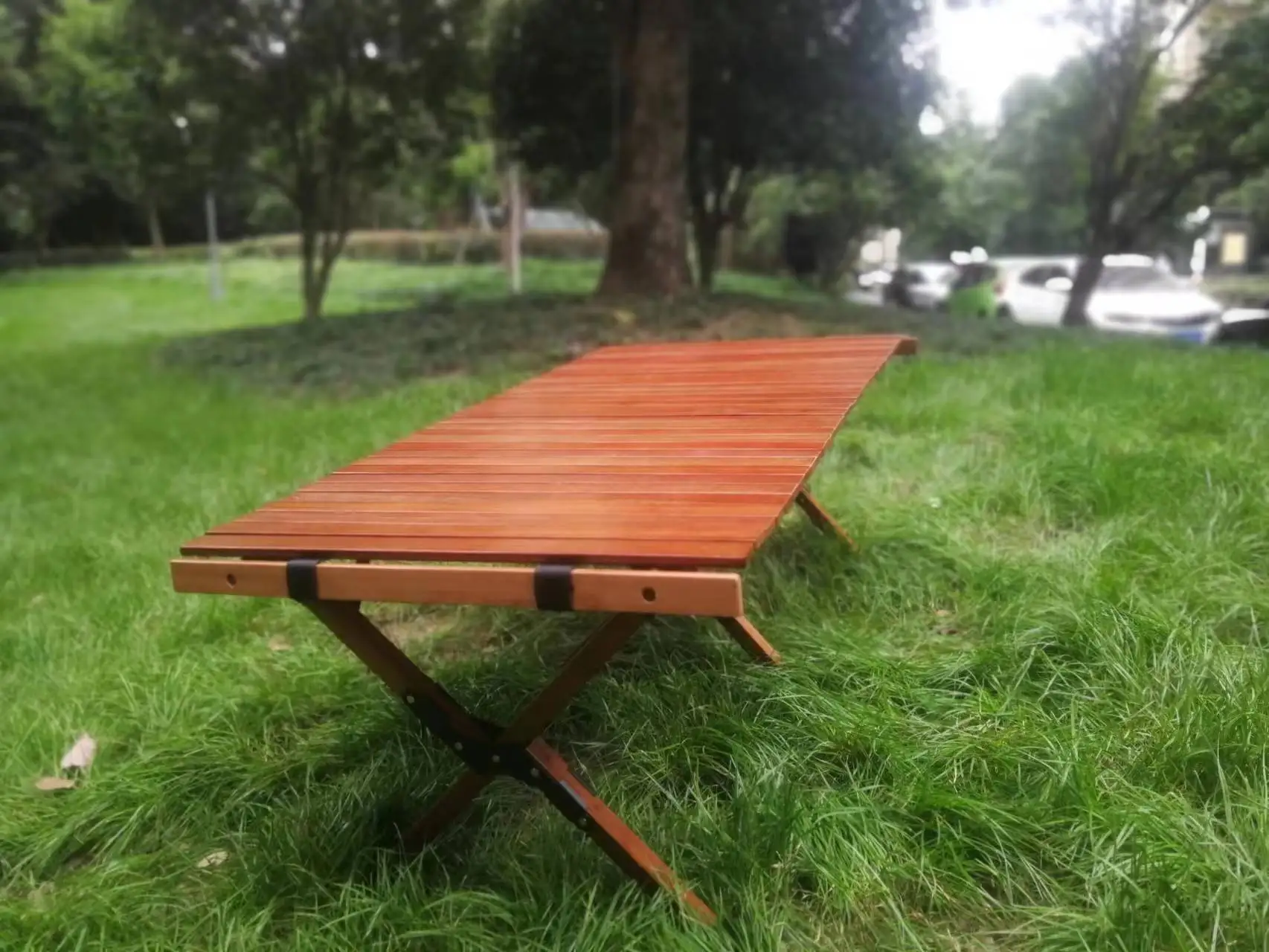 

Solid Wood Folding Table Portable Camping Wood Table Folding Egg Roll Table For Camping Spring Outing Hiking Outdoor Table