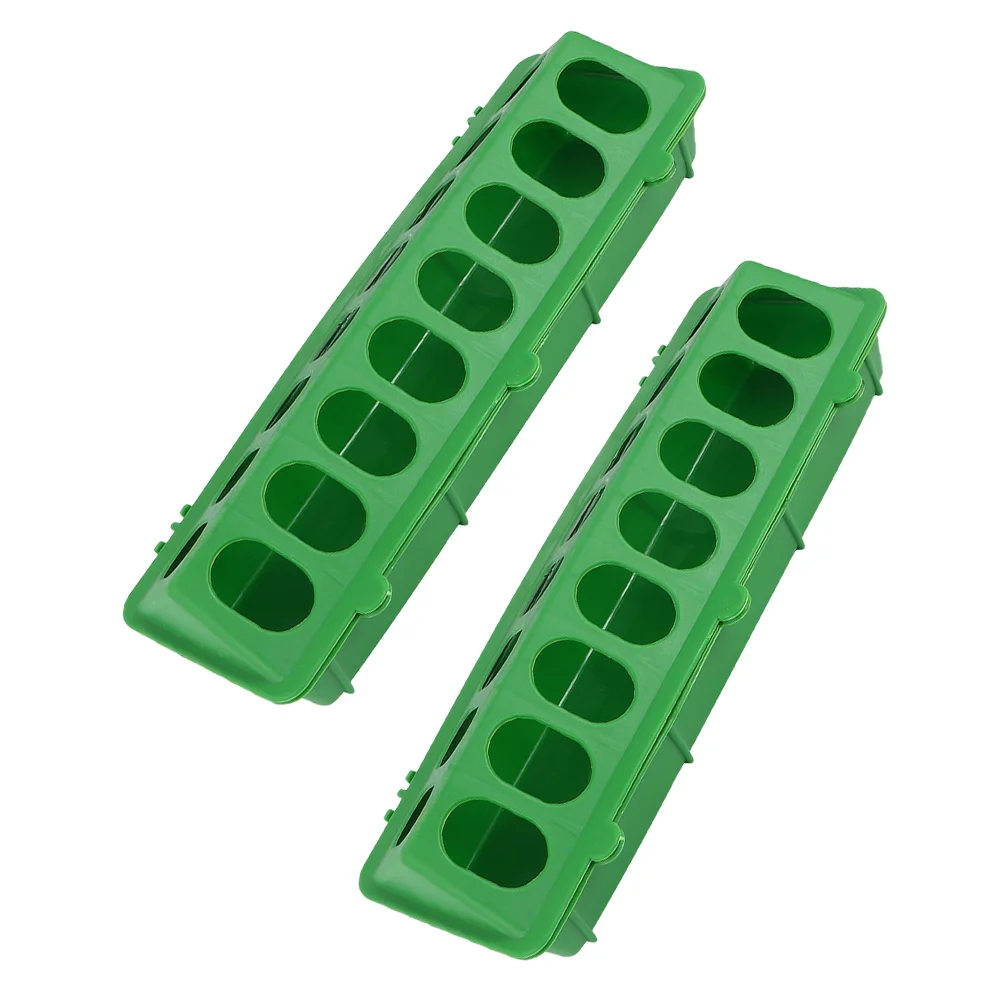 

2pcs Pigeon Feeders Bird Cup Bird Feeder Birds Feeding Dish Birds Base Poultry Feeder