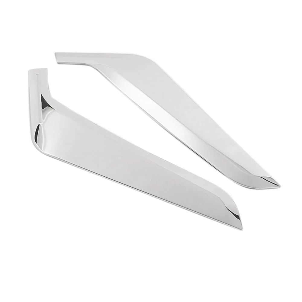 1 пара хромированных аксессуаров для боковой отделки автомобиля из нержавеющей