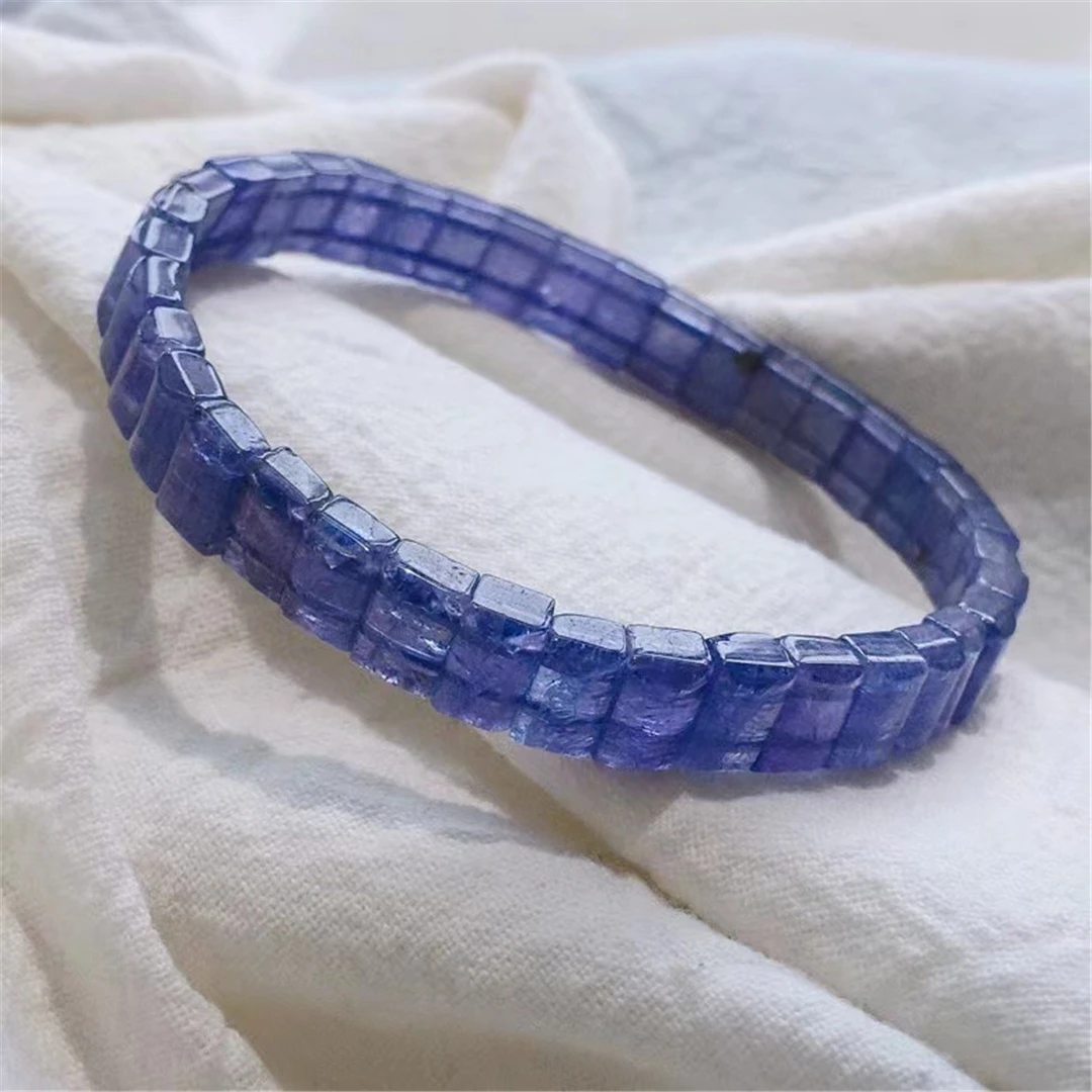 

Натуральный Синий телефон, бусины для женщин и мужчин, подарок на богатство, Кристалл 7x4 мм, драгоценный камень в Танзании, драгоценный камен...