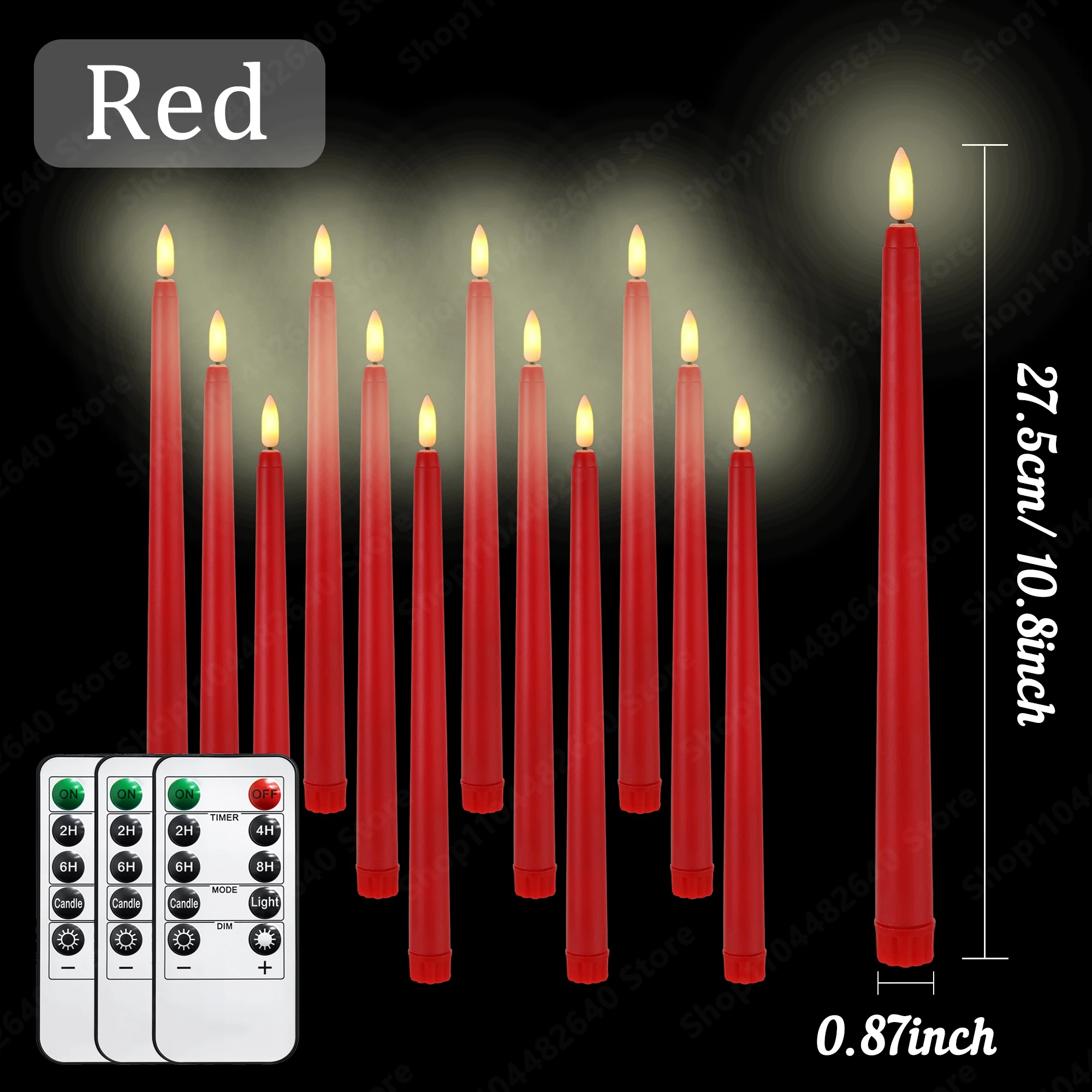 

12-200 шт. беспламенные конические свечи с дистанционным управлением, свадебные светодиодные свечи, мерцающие поддельные свечи, искусственные электрические свечи, настольный домашний декор