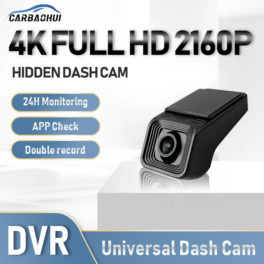 

4K 2160P Car Avto DVR Dash Cam Car Camera 24H Parking record HD Night Vision Car Recorders Video Recorder Universal Dash Cam