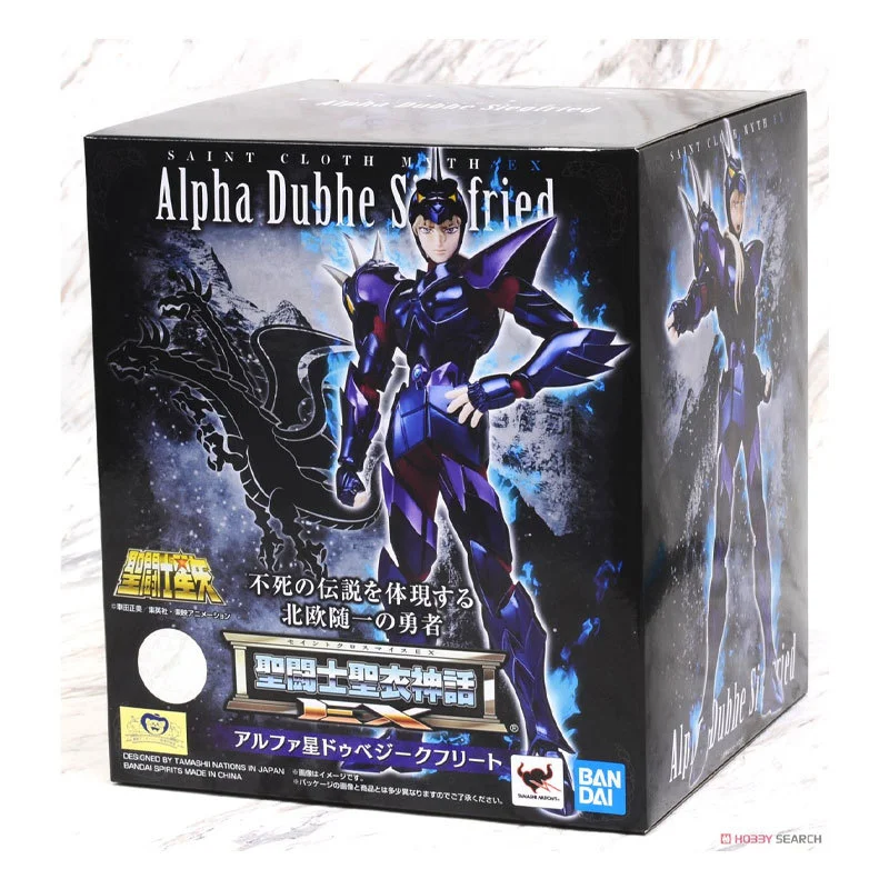 Оригинальная bandai Миф Ткань EX Saint Seiya Duhbe Alpha siegжареная Аниме Фигурка коллекционная игрушка