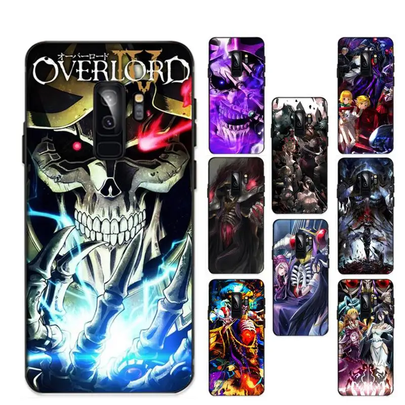 

OVERLORD Anime manga Phone Case for Redmi 8 9 9A for Samsung J5 J6 Note9 for Huawei NOVA3E Mate20lite cover