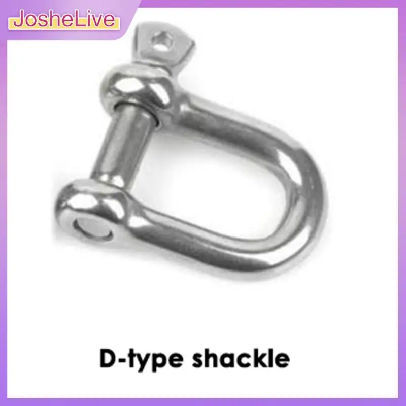 

Durable Screw Pin Anchor D Shackle Hardware Rustproof U Type/d Type Clasp Hook Household Gadgets Modern Technology Clevis