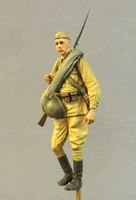 135 scale die cast resin figure model assembly kit soviet red army infantry unpainted free shipping 1 person
