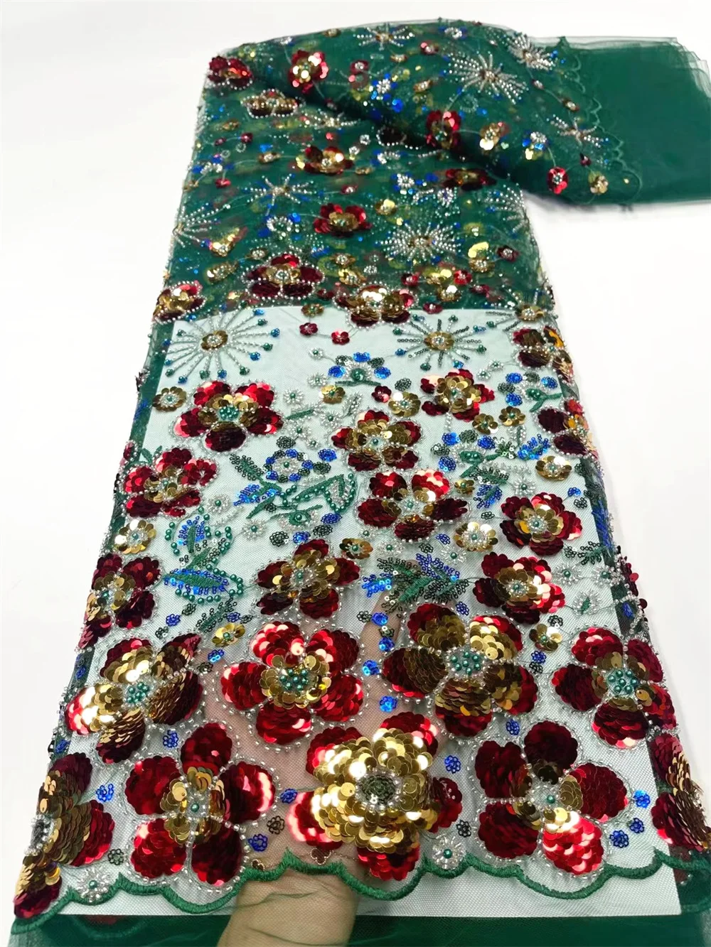 Африканская ручная работа богатые кристаллы роскошные бусины французское