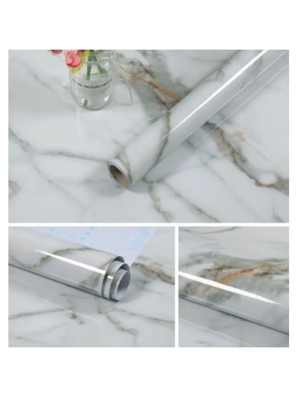 

Adhesive Coating Paper Marble Pattern 3 Metre